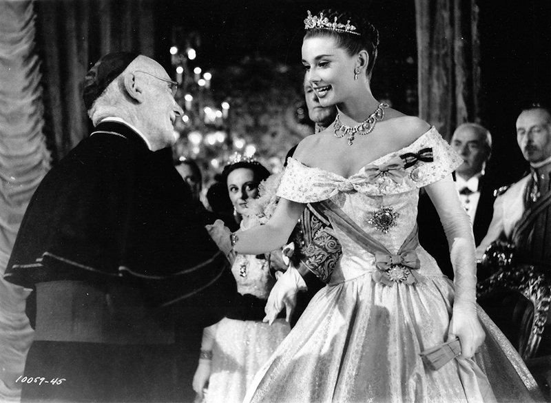 Audrey Hepburn as Princess Ann in Roman Holiday, 1953