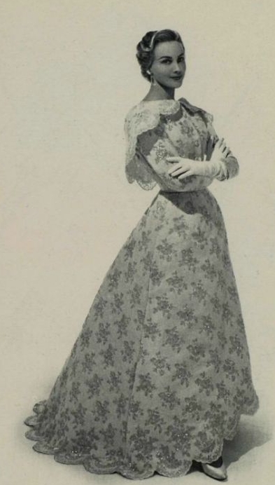Hubert de Givenchy Evening Dress, 1954