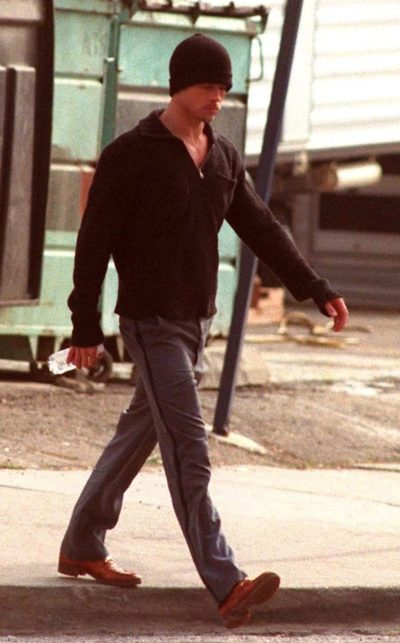 ファイト クラブ Vol 2 ブラッド ピットとレザージャケット カイエ デ モード