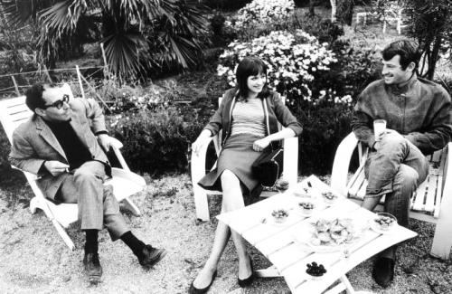 (stills 117826n) Jean-Paul Belmondo, Anna Karina, Jean-Luc Godard